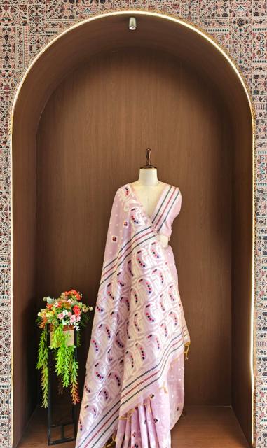 Akshara muga cotton surat saree manufacturers